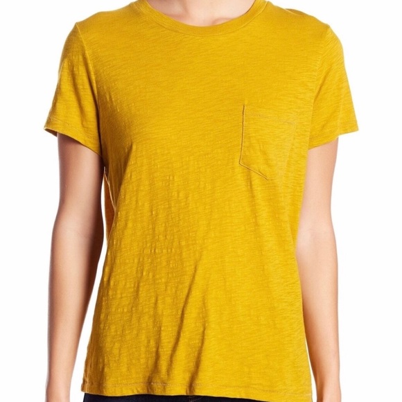 Nwt Madewell Crewneck Pocket Tee 
